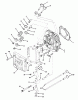 Toro 22-14OE01 (244-H) - 244-H Yard Tractor, 1991 (1000001-1999999) Spareparts 14HP ENGINE CYLINDER HEAD & VALVES ASSEMBLY
