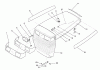 Toro 22-14OE01 (244-H) - 244-H Yard Tractor, 1991 (1000001-1999999) Spareparts HOOD ASSEMBLY