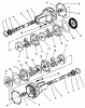 Toro 22-14OE02 (244-H) - 244-H Yard Tractor, 1992 (2000001-2999999) Listas de piezas de repuesto y dibujos TRANSMISSION EATON MODEL 751-045 #2
