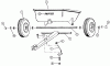 Toro LTD-244 - 5.5 Cubic Foot Cart, 1964 Spareparts PARTS LIST-DUMP TRAILER MODEL 7-2211 (FORMERLY LTD-244)