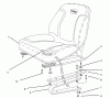 Toro 30610 (120) - Proline 120, 1994 (490001-499999) Listas de piezas de repuesto y dibujos SEAT ASSEMBLY