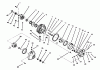 Toro 30610 (120) - Proline 120, 1995 (591300-599999) Listas de piezas de repuesto y dibujos HYDROSTATIC TRANSMISSION ASSEMBLY