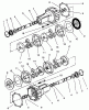 Toro 32-12O503 (212-5) - 212-5 Tractor, 1992 (2000001-2999999) Listas de piezas de repuesto y dibujos TRANSMISSION EATON MODEL 751-042 #2