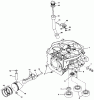 Toro 32-1205A1 (212-5) - 212-5 Tractor, 1991 (1000001-1999999) Listas de piezas de repuesto y dibujos 12HP ENGINE CYLINDER BLOCK ASSEMBLY