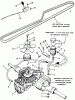 Toro 32-16BE01 (216-H) - 216-H Tractor, 1990 Listas de piezas de repuesto y dibujos HYDROSTATIC TRANSAXLE