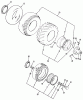 Toro 41-20OE02 (520-H) - 520-H Garden Tractor, 1991 (1000001-1999999) Listas de piezas de repuesto y dibujos WHEELS AND TIRES