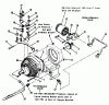 Toro 41-20OE03 (520-H) - 520-H Garden Tractor, 1992 (2000001-2999999) Listas de piezas de repuesto y dibujos HYDROSTATIC TRANSMISSION