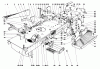 Toro 55055 (800) - 800 Electric Lawn Tractor, 1971 (1000001-1999999) Listas de piezas de repuesto y dibujos CHASSIS ASSEMBLY