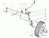 Toro 55055 (800) - 800 Electric Lawn Tractor, 1971 (1000001-1999999) Listas de piezas de repuesto y dibujos FRONT AXLE ASSEMBLY