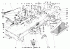 Toro 55150 (940) - 940 Electric Tractor, 1969 (9000001-9999999) Spareparts 940 CHASSIS ASSEMBLY