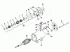 Toro 55150 (940) - 940 Electric Tractor, 1969 (9000001-9999999) Spareparts STARTER MOTOR NO. 29965