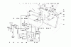 Toro 55302 (950) - 950 Suburban Lawn Tractor, 1971 (1000001-1999999) Spareparts DASH PANEL AND WIRING DIAGRAM