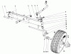 Toro 57002 - 25" Lawn Tractor, 1969 (9000001-9999999) Ersatzteile 905 AND 910 FRONT AXLE ASSEMBLY