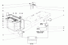 Toro 57060 - 25" Lawn Tractor, 1970 (0000001-0999999) Listas de piezas de repuesto y dibujos ELECTRICAL DIAGRAM (ELECTRIC START ONLY)