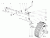 Toro 57204 - 32" Lawn Tractor, 1970 (0000001-0999999) Ersatzteile FRONT AXLE ASSEMBLY
