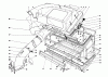 Toro 57360 (11-32) - 11-32 Lawn Tractor, 1979 (9000001-9999999) Listas de piezas de repuesto y dibujos EASY FILL GRASS CATCHER MODEL 59120 #1