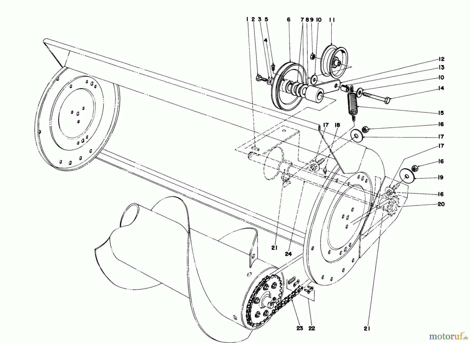  Toro Neu Mowers, Lawn & Garden Tractor Seite 1 57300 (8-32) - Toro 8-32 Front Engine Rider, 1980 (0000001-0999999) 36