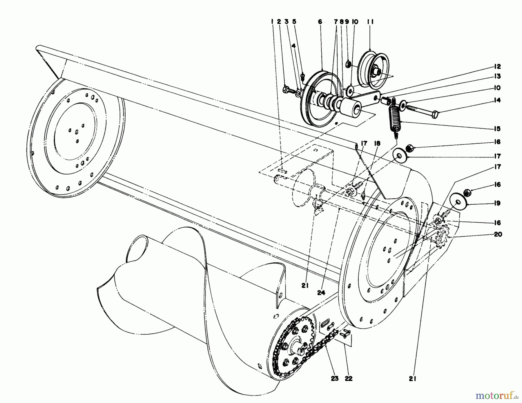  Toro Neu Mowers, Lawn & Garden Tractor Seite 1 57300 (8-32) - Toro 8-32 Front Engine Rider, 1981 (1000001-1999999) 36