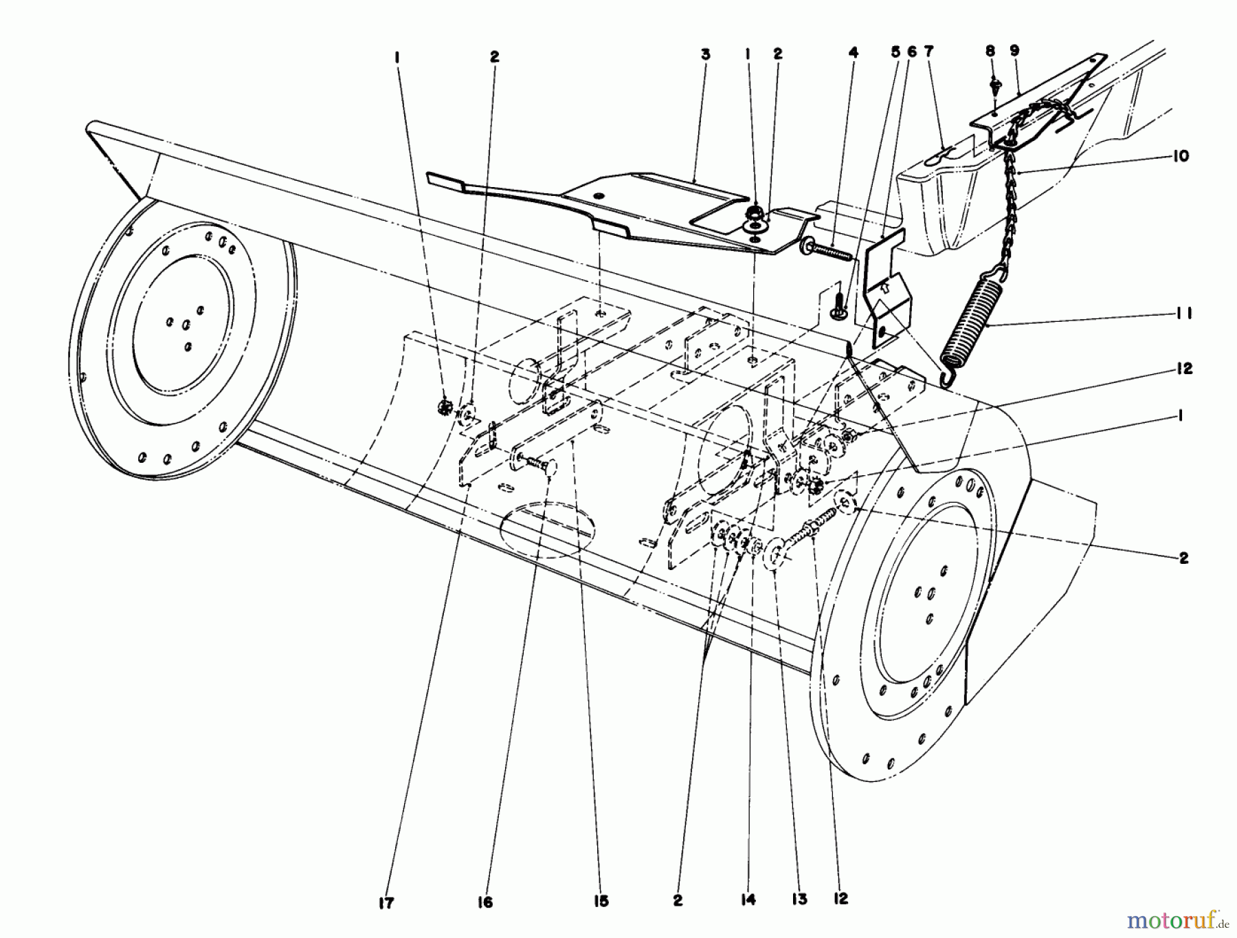  Toro Neu Mowers, Lawn & Garden Tractor Seite 1 57300 (8-32) - Toro 8-32 Front Engine Rider, 1981 (1000001-1999999) 36