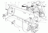 Toro 57360 (11-32) - 11-32 Lawn Tractor, 1981 (1000001-1999999) Spareparts 36" SNOWTHROWER ATTACHMENT MODEL NO. 59136 #4