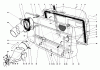 Toro 57360 (11-32) - 11-32 Lawn Tractor, 1981 (1000001-1999999) Listas de piezas de repuesto y dibujos EASY-EMPTY GRASS CATCHER MODEL 59111 #1