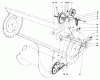 Toro 57300 (8-32) - 8-32 Front Engine Rider, 1983 (3000001-3999999) Listas de piezas de repuesto y dibujos 36" SNOWTHROWER ATTACHMENT MODEL NO. 59136 (OPTIONAL) #2