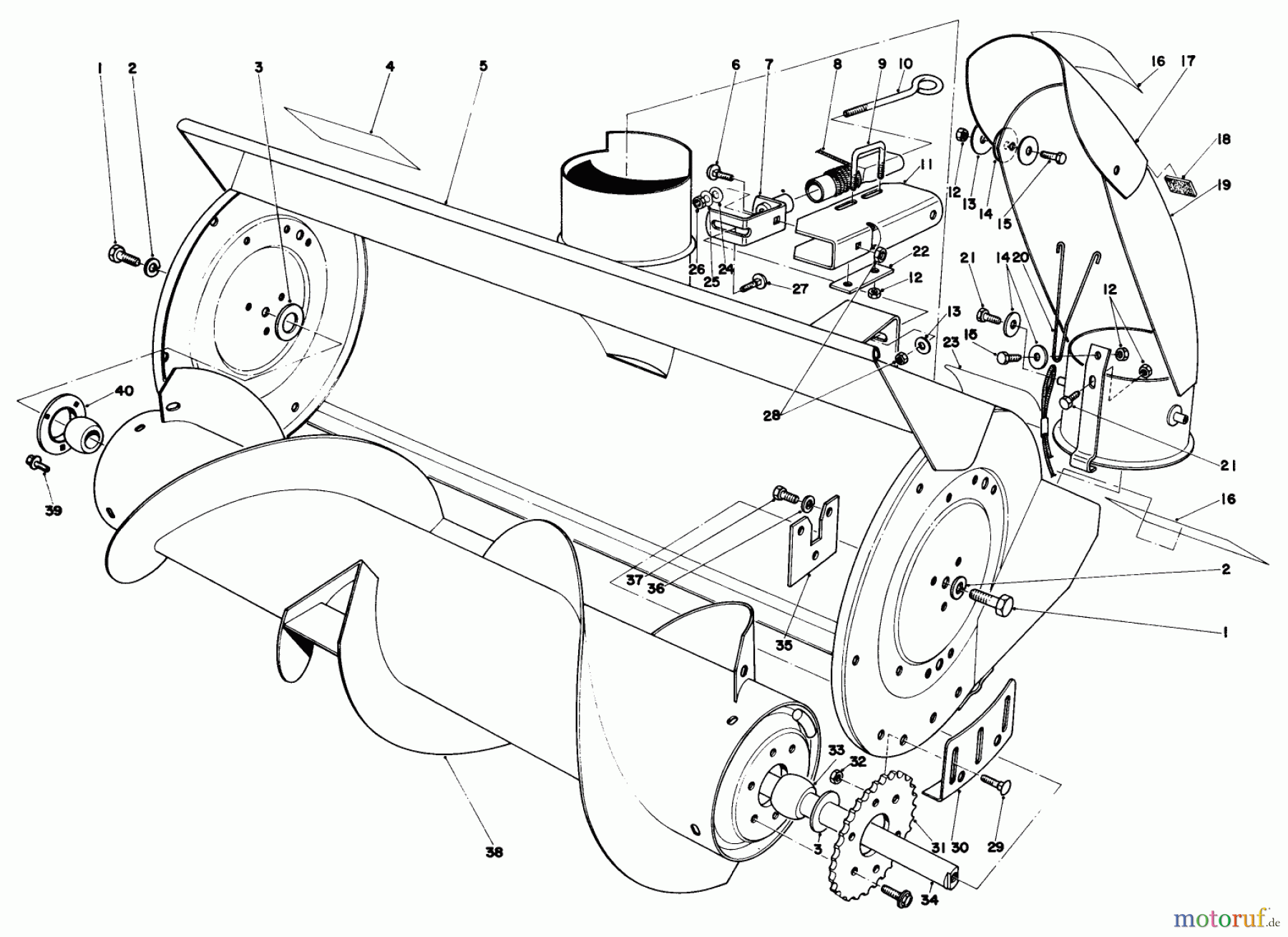  Toro Neu Mowers, Lawn & Garden Tractor Seite 1 57300 (8-32) - Toro 8-32 Front Engine Rider, 1983 (3000001-3999999) 36