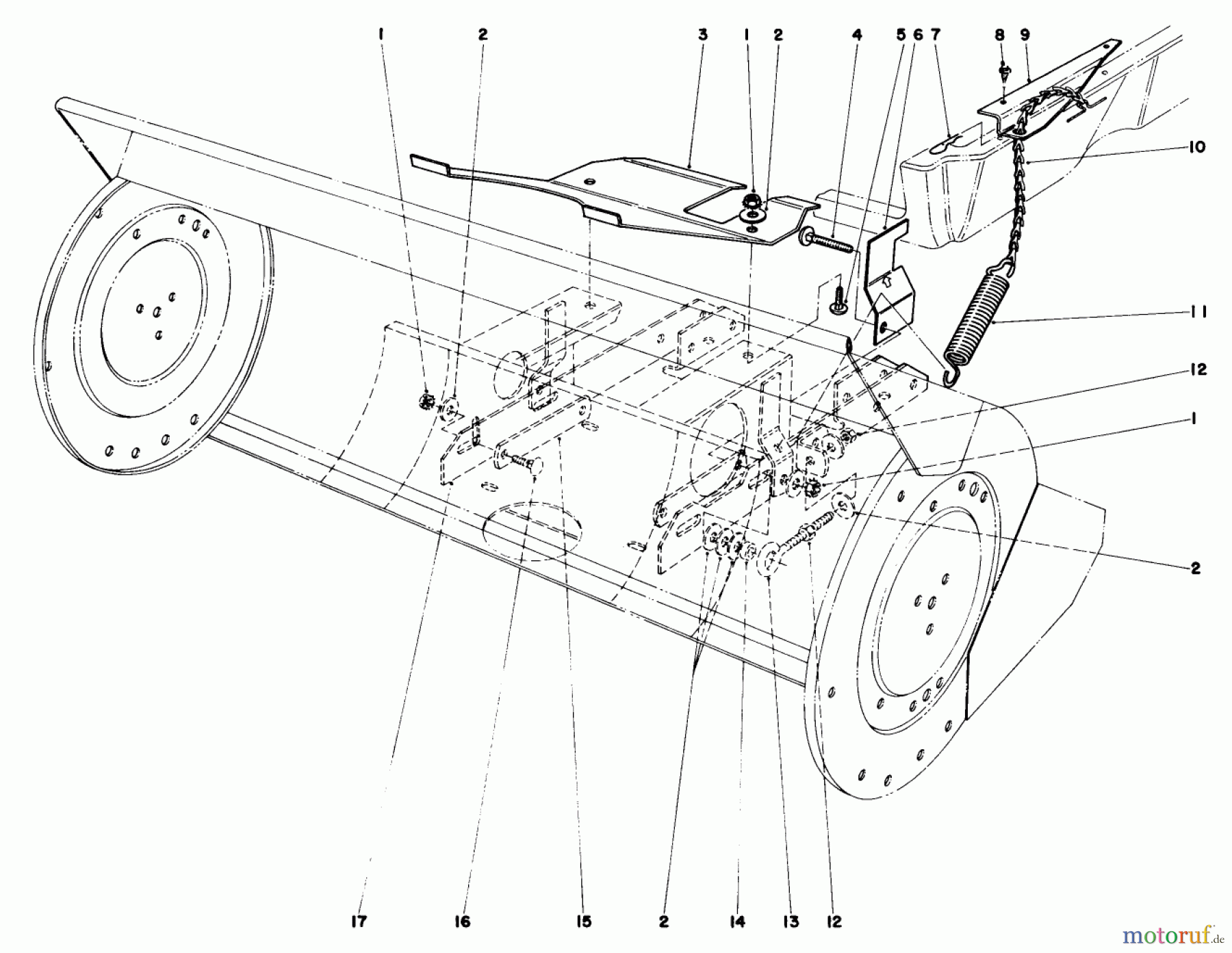  Toro Neu Mowers, Lawn & Garden Tractor Seite 1 57360 (11-32) - Toro 11-32 Lawn Tractor, 1983 (3000001-3999999) 36