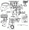 Toro 57360 (11-32) - 11-32 Lawn Tractor, 1983 (3000001-3999999) Listas de piezas de repuesto y dibujos BRIGGS & STRATTON MODEL 191707-5816-01 (MODEL 57300) #1