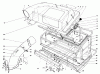Toro 57360 (11-32) - 11-32 Lawn Tractor, 1983 (3000001-3999999) Listas de piezas de repuesto y dibujos EASY-FILL GRASS CATCHER MODEL 59120 (OPTIONAL)