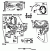 Toro 57360 (11-32) - 11-32 Lawn Tractor, 1983 (3000001-3999999) Listas de piezas de repuesto y dibujos ENGINE BRIGGS & STRATTON MODEL 252707-0637-01 (MODEL 57360) #1