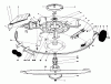 Toro 57300 (8-32) - 8-32 Front Engine Rider, 1984 (4000001-4999999) Spareparts CUTTING DECK MODEL 59130
