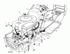 Toro 57300 (8-32) - 8-32 Front Engine Rider, 1984 (4000001-4999999) Listas de piezas de repuesto y dibujos ENGINE ASSEMBLY MODEL 57300