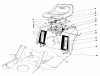 Toro 57300 (8-32) - 8-32 Front Engine Rider, 1984 (4000001-4999999) Spareparts REAR BODY & SEAT ASSEMBLY