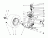 Toro 57300 (8-32) - 8-32 Front Engine Rider, 1984 (4000001-4999999) Listas de piezas de repuesto y dibujos TRANSAXLE & CLUTCH ASSEMBLY