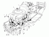 Toro 57360 (11-32) - 11-32 Lawn Tractor, 1985 (5000001-5999999) Pièces détachées ENGINE ASSEMBLY MODEL 57300
