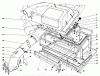 Toro 57305 - 32" Lawn Tractor, 1978 (8000001-8999999) Listas de piezas de repuesto y dibujos EASY FILL GRASS CATCHER MODEL 59120 #1