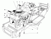 Toro 57305 - 32" Lawn Tractor, 1978 (8000001-8999999) Listas de piezas de repuesto y dibujos ENGINE ASSEMBLY