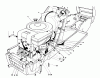 Toro 57356 (11-42) - 11-42 Lawn Tractor, 1981 (1000001-1999999) Spareparts ENGINE ASSEMBLY