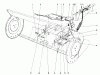 Toro 57356 (11-42) - 11-42 Lawn Tractor, 1982 (2000001-2999999) Ersatzteile 36" SNOWTHROWER ATTACHMENT MODEL 59136 #4