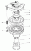 Toro 57357 (11-44) - 11-44 Lawn Tractor, 1983 (3000001-3999999) Spareparts CLUTCH ASSEMBLY NO. 44-0770