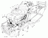 Toro 57356 (11-42) - 11-42 Lawn Tractor, 1983 (3000001-3999999) Listas de piezas de repuesto y dibujos ENGINE ASSEMBLY
