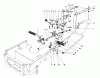 Toro 57357 (11-44) - 11-44 Lawn Tractor, 1984 (4000001-4999999) Listas de piezas de repuesto y dibujos BRAKE & CLUTCH PEDAL ASSEMBLY