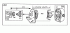 Toro 57357 (11-44) - 11-44 Lawn Tractor, 1984 (4000001-4999999) Listas de piezas de repuesto y dibujos BRIGGS & STRATTON MODEL 253707-0157-01