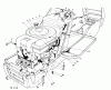 Toro 57357 (11-44) - 11-44 Lawn Tractor, 1984 (4000001-4999999) Listas de piezas de repuesto y dibujos ENGINE ASSEMBLY