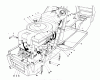 Toro 57356 (11-42) - 11-42 Lawn Tractor, 1985 (5000001-5999999) Listas de piezas de repuesto y dibujos ENGINE ASSEMBLY