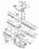 Toro 57356 (11-42) - 11-42 Lawn Tractor, 1985 (5000001-5999999) Listas de piezas de repuesto y dibujos PEERLESS TRANSAXLE MODEL 801D