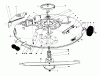 Toro 57360 (11-32) - 11-32 Lawn Tractor, 1986 (6000001-6999999) Spareparts CUTTING DECK MODEL 59130