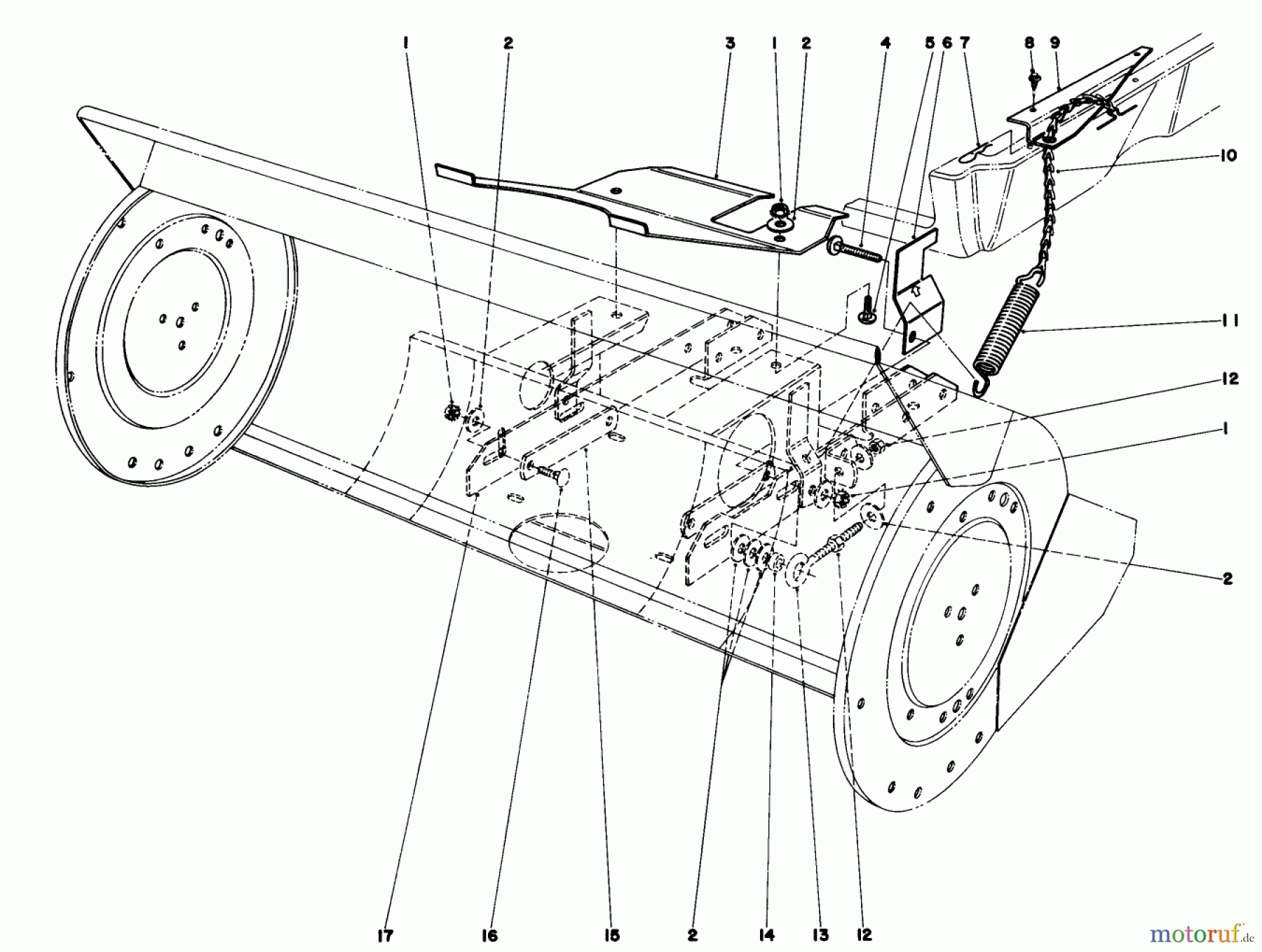  Toro Neu Mowers, Lawn & Garden Tractor Seite 1 57380 - Toro 8 hp Front Engine Rider, 1980 (0000001-0999999) 36