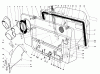 Toro 57410 - 12 hp Electric Start Lawn Tractor, 1988 (8000001-8999999) Listas de piezas de repuesto y dibujos EASY-EMPTY GRASS CATCHER MODEL 59111 (OPTIONAL)